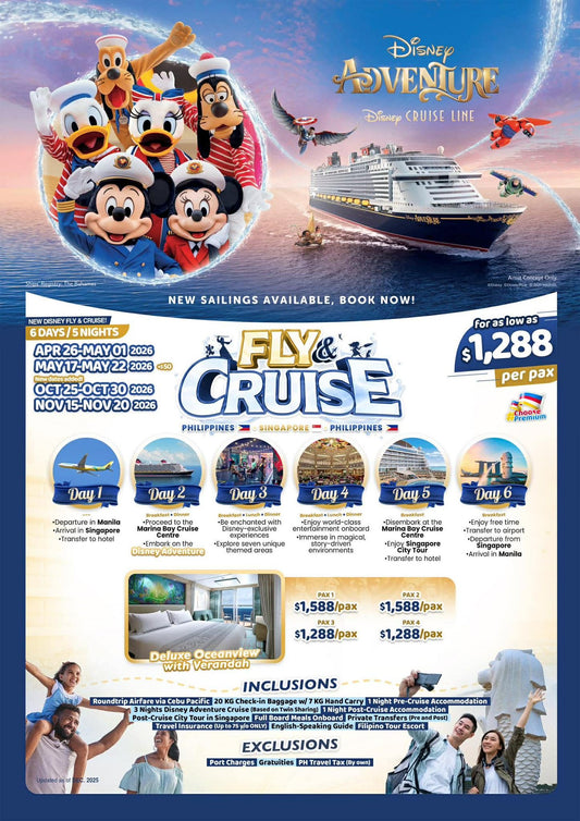 Disney Fly & Cruise Adventure